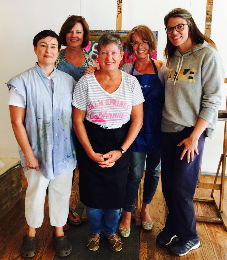 Art Instructor in the Washington DC Area Elisabeth Vismans Intuitive/Coaching Workshop in the Yellow Barn