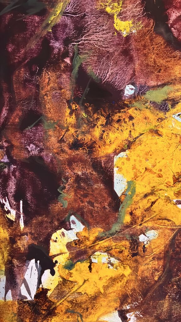 closeup of the larger painting.