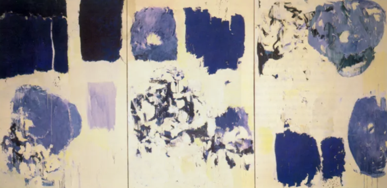 Painting by Joan Mitchell - Les Bluets